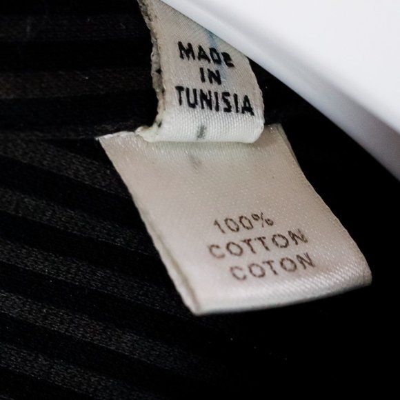 Armani Collezioni Black Pinstripe Shirt - Picture 9 of 10